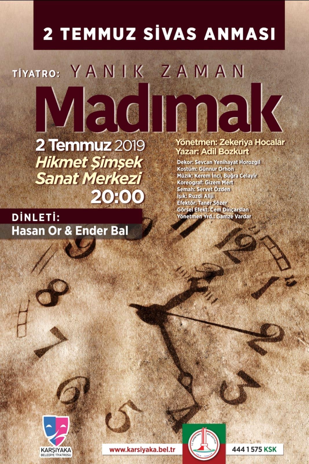 KARŞIYAKA SİVAS’I ANIYOR: ‘YANIK ZAMAN MADIMAK’