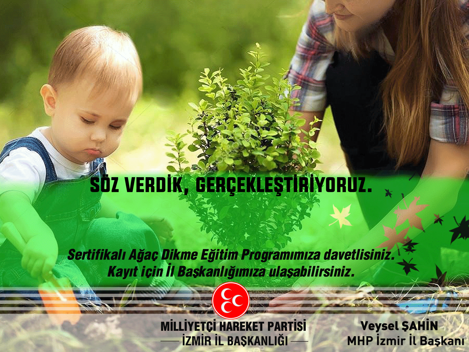 MHP’DEN SERTİFİKALI AĞAÇ DİKİM KAMPANYASI