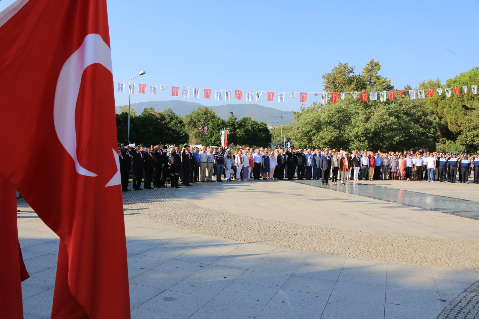 30 AĞUSTOS ZAFER BAYRAMI EFES SELÇUK’TA TÖRENLE KUTLANDI