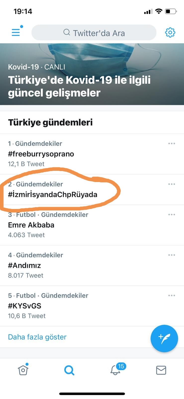 İZMİR İSYANDA CHP RÜYADA
