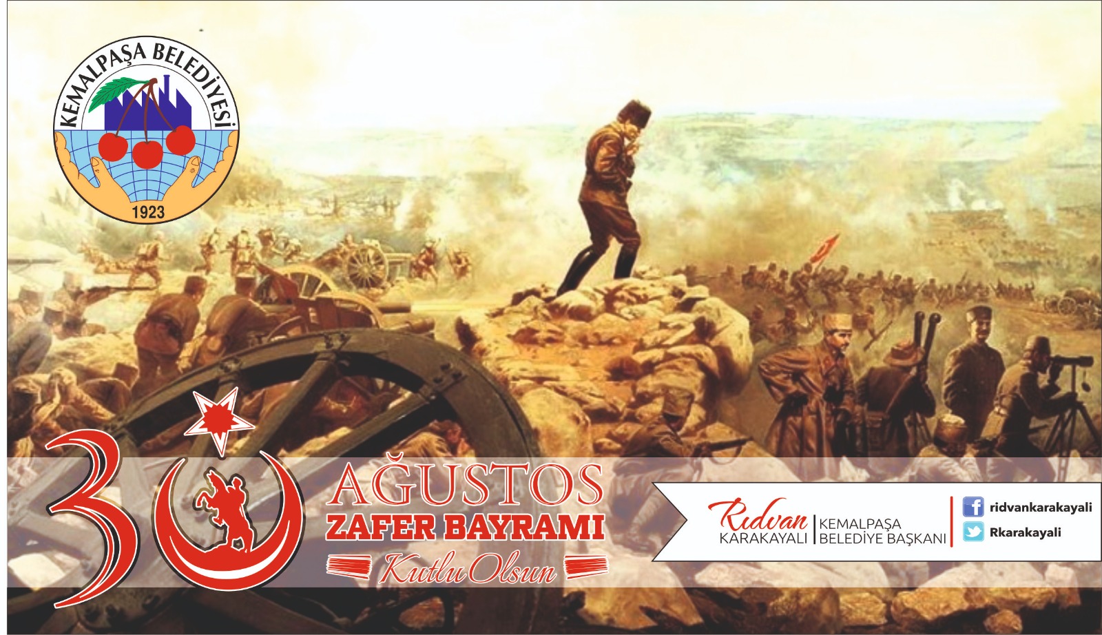 BAŞKAN KARAKAYALI’DAN 30 AĞUSTOS ZAFER BAYRAMI MESAJI