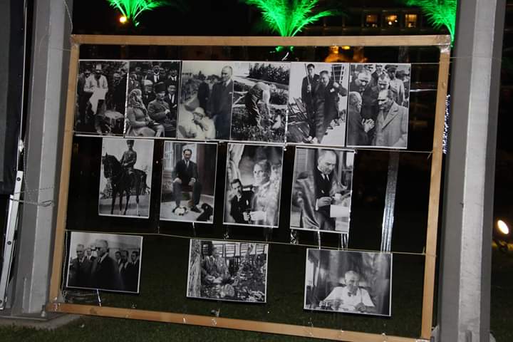 CHP GENÇLİĞİNDEN "RESİMLERLE ATATÜRK" SERGİSİ