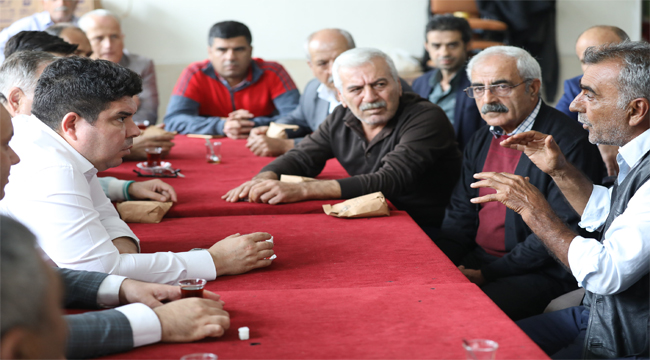 TAZİYE EVLERİ İÇİN DÜĞMEYE BASILDI