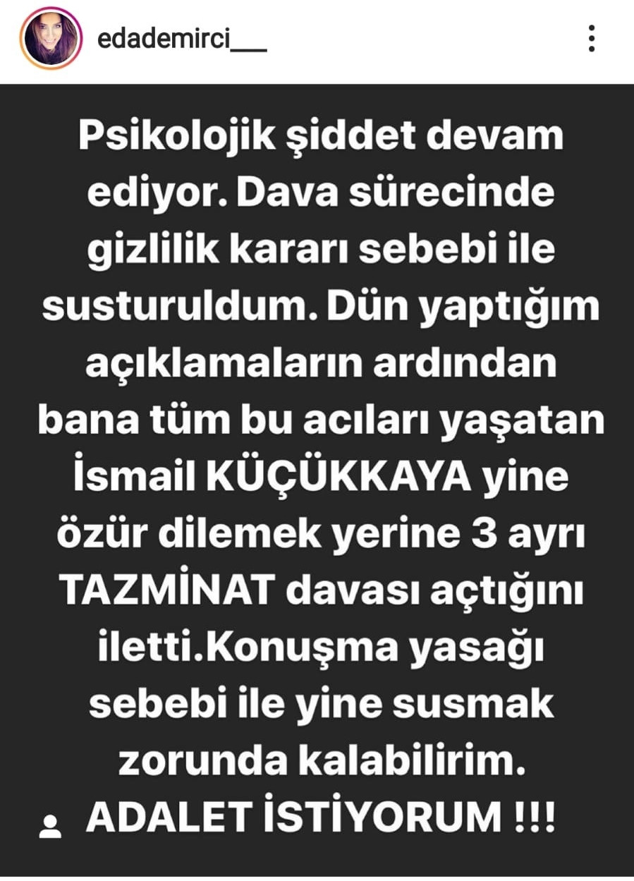 İsmail Küçükkaya’nın eski eşinden şok iddia
