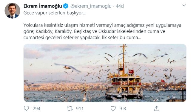 İmamoğlu'ndan ulaşım müjdesi