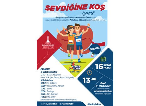 İZMİR'DE SEVDİĞİNE KOŞ