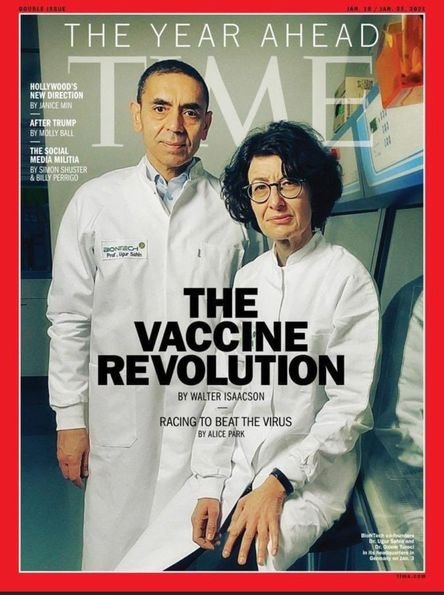 TIME, Türk çifti kapağina
