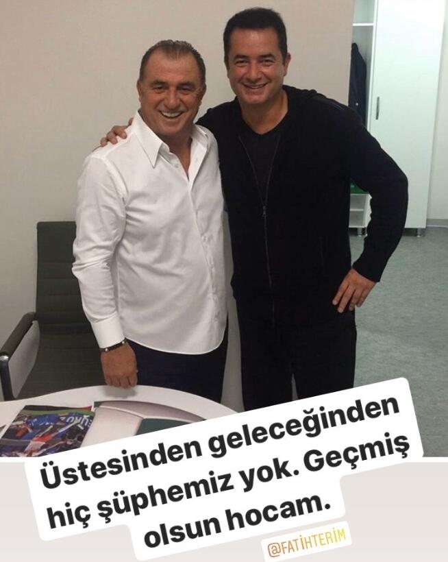 Fatih Terim'e sevgi mesajları