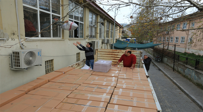 YARDIM TIRI EFES SELÇUK'TAN YOLA ÇIKTI