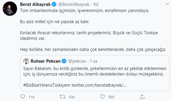 Bakan Albayrak: Hep birlikte daha çok çalışacağız