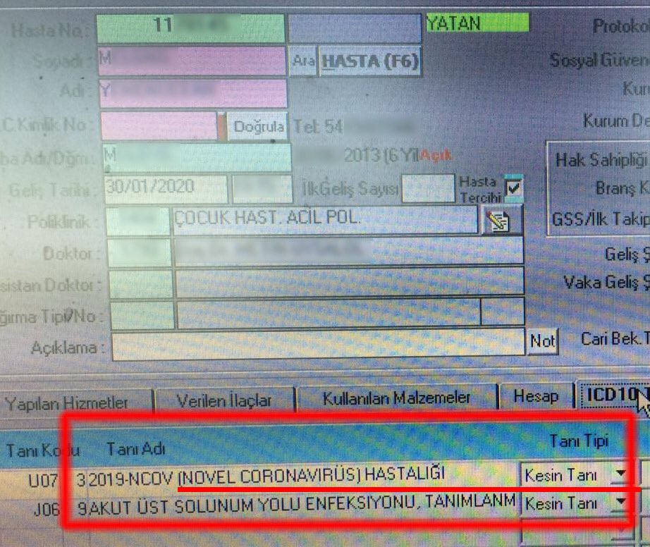 Türkiye'de ki ilk Virüs