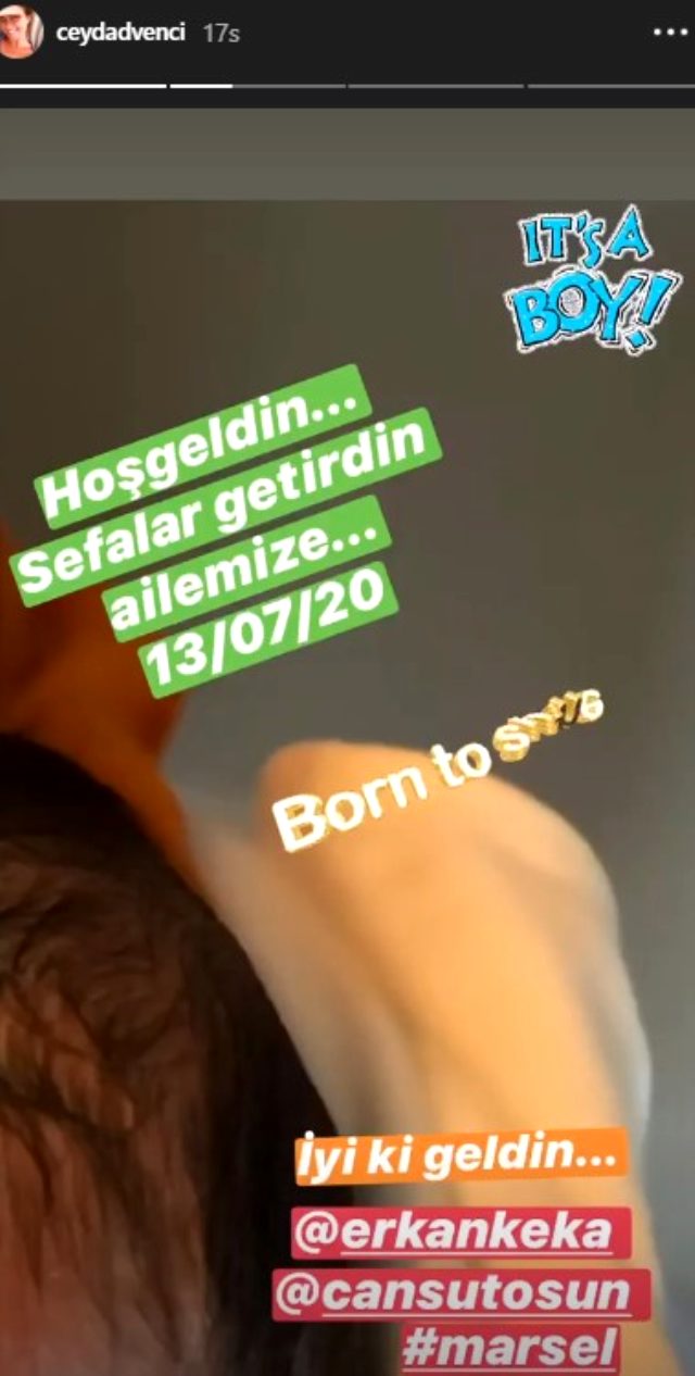 Ünlü çiftin bebekleri dünyaya geldi