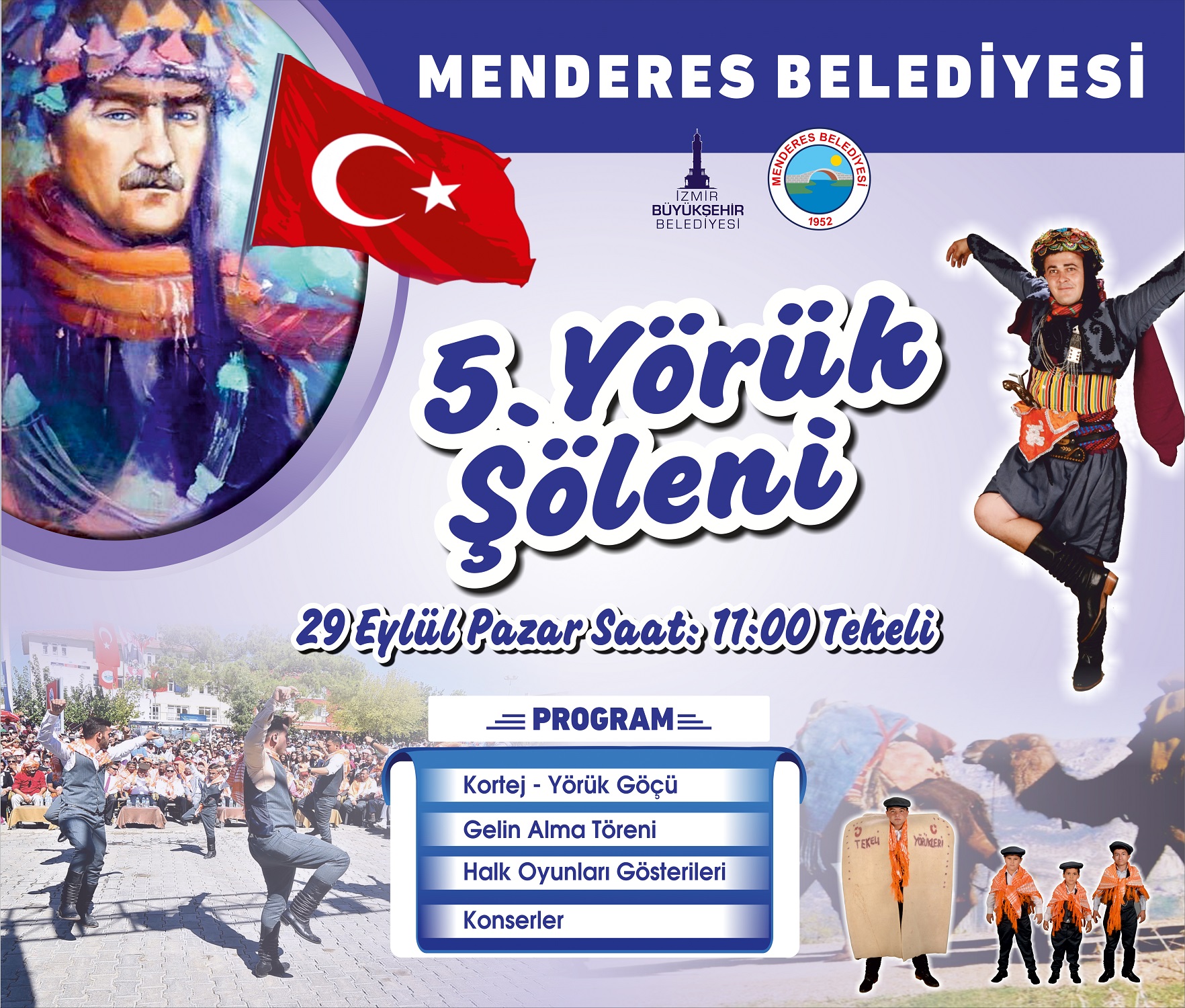 MENDERES’TE YÖRÜK ŞÖLENİ ZAMANI