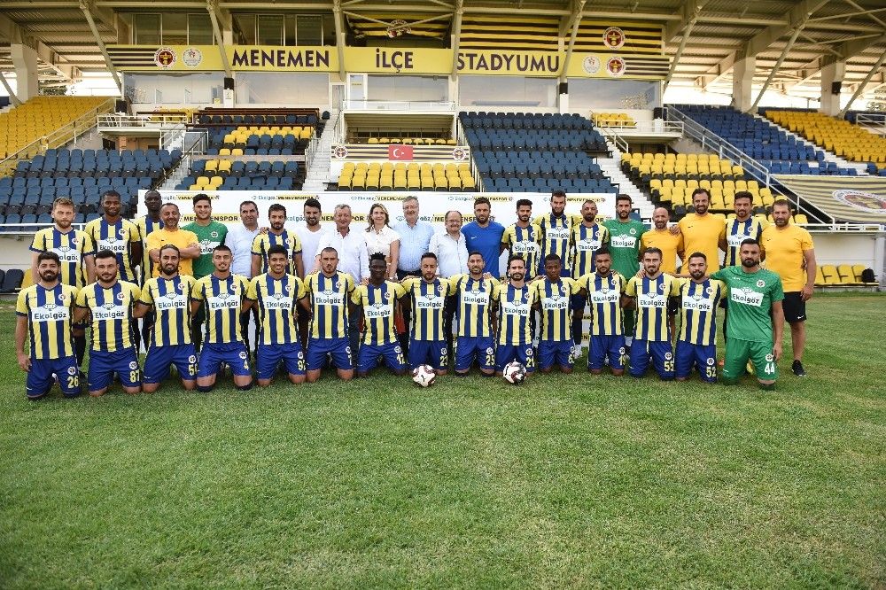Menemenspor'a sponsorluk desteği