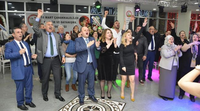 Çanakkaleliler 10.Yılın Yemeğinde Buluştu