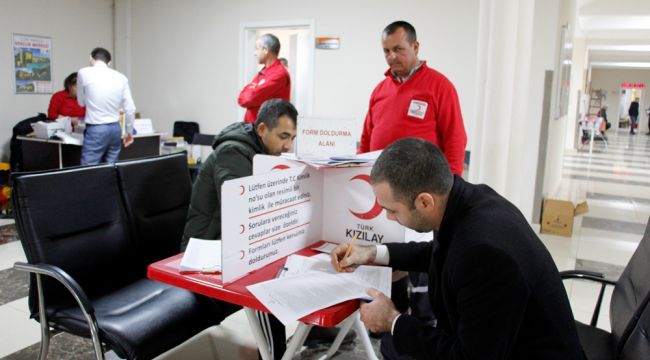 ÖDEMİŞ BELEDİYESİ'nden KIZILAY'a DESTEK