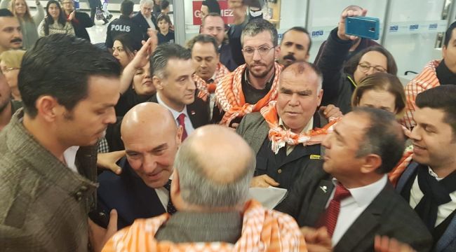 SOYER'e İZMİR'de COŞKULU KARŞILAMA