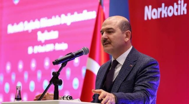 Soylu' dan eroin operasyonu