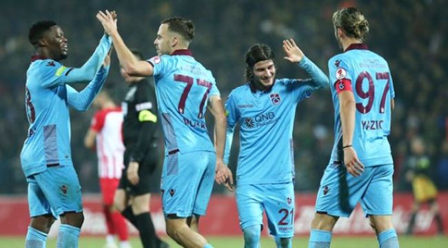 Trabzonspor, Kupada Çeyrek Finale Yükseldi