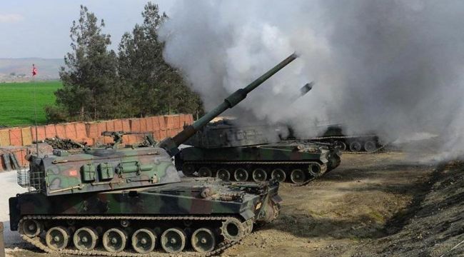TSK’dan Suriye’ye obüs operasyonu