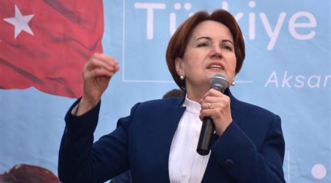 Akşener'den Mersin açıklaması