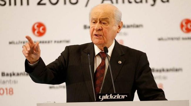 Bahçeli’den zehir zemberek açıklama