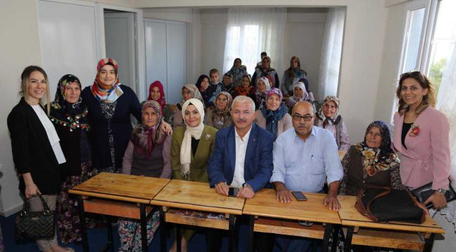 BAŞKAN GÖRMEZ'DEN KURS ZİYARETİ