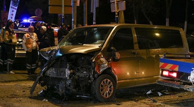Başkentte trafik kazası: Ölü ve yaralılar var