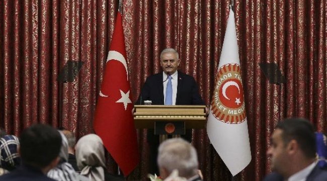 Binali Yıldırım Meclis Başkanlığı'na veda etti