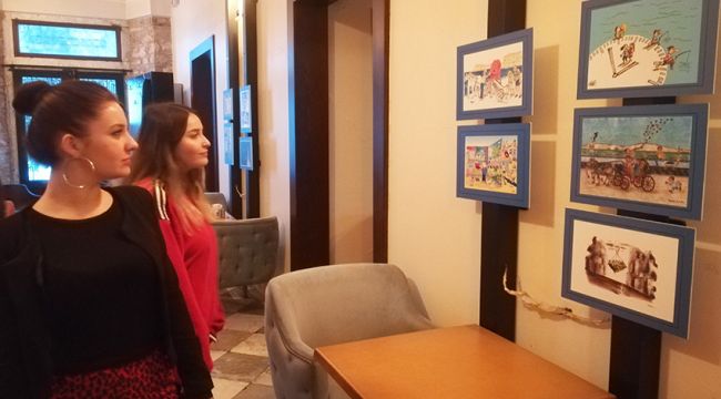 BUCA'DA KARİKATÜR SERGİSİ