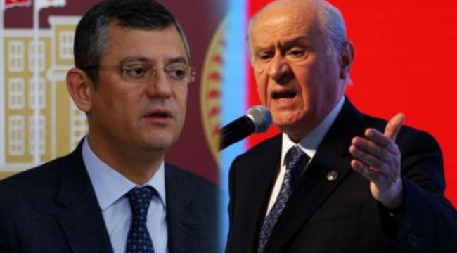 CHP'li Özel'den Bahçeli'ye: Utanılacak bir şey
