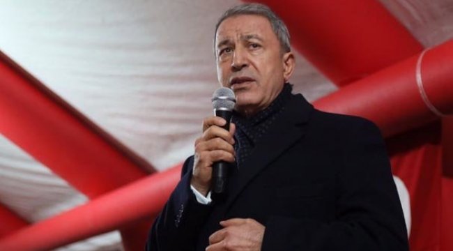 Helikopter kazasıyla ilgili Bakan Akar'dan