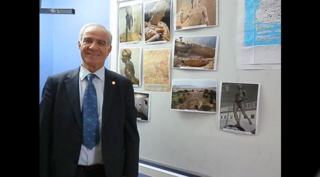 KİTAP KULÜBÜNDE FOÇANIN ANTİK DÖNEMİNİ ANLATTI