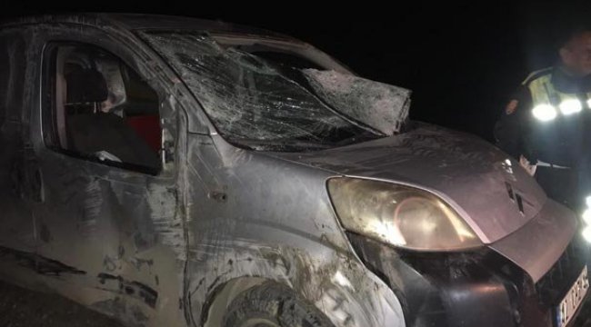 Konya'da trafik kazası: 1 ölü, 2 yaralı