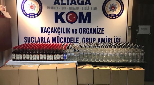 Sahte içkiden 1 kişi gözaltına alındı