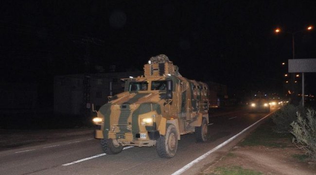 Sınıra sevkiyat sürüyor