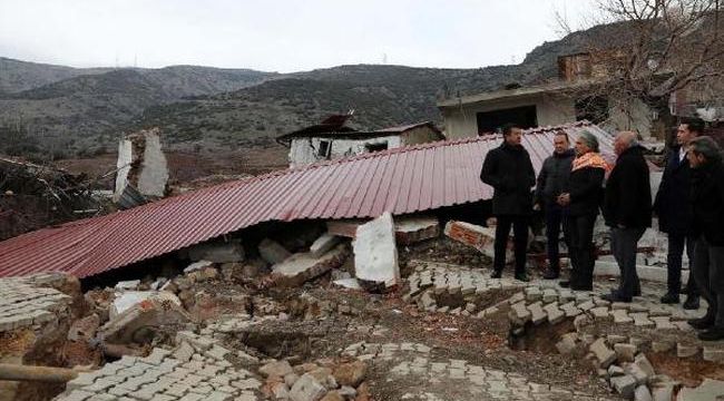 ZEYBEKCİ HEYELAN BÖLGESİNDE
