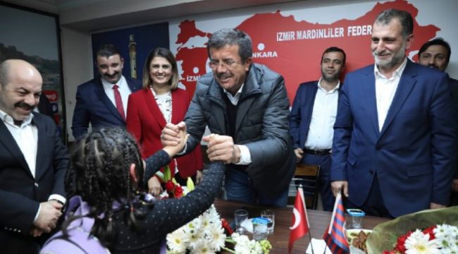 ZEYBEKCİ'YE MARDİNLİ DESTEĞİ