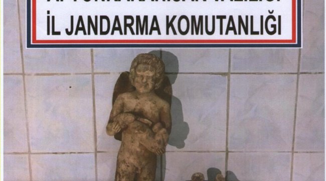 Afyonkarahisar'da tarihi eser operasyonu