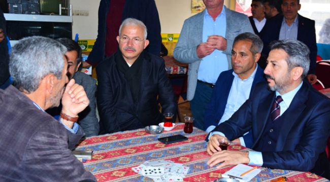 AK PARTİLİ AHMET AYDIN'DAN GÖRMEZ'E DESTEK