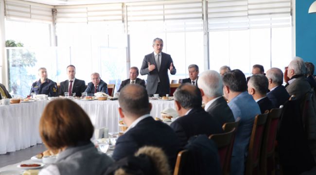 AKPINAR 'İLÇE PROTOKOLÜ' İLE KAHVALTIDA BULUŞTU