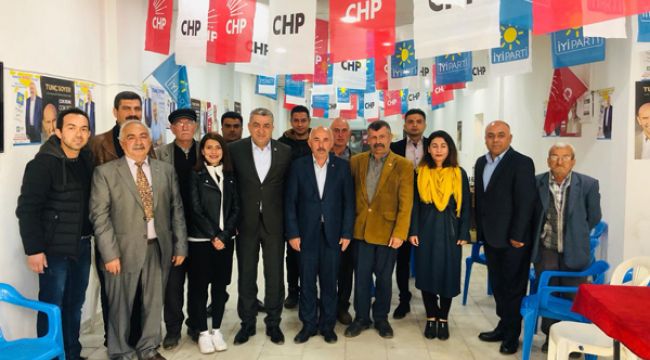 ATA TOPRAĞINDA SEÇİM ÇALIŞMASI YAPTI