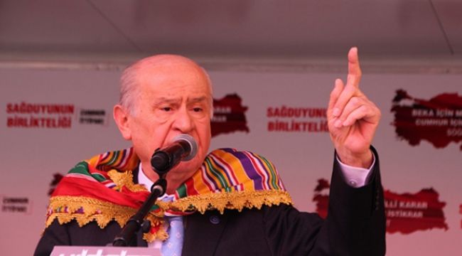 Bahçeli: Nerede fitne varsa zillet oraya yuvalandı