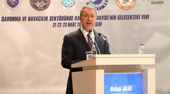 Bakan Akar: 'Silahlı Kuvvetlerimiz gerekli hazırlıklarını, planlarını yaptı'
