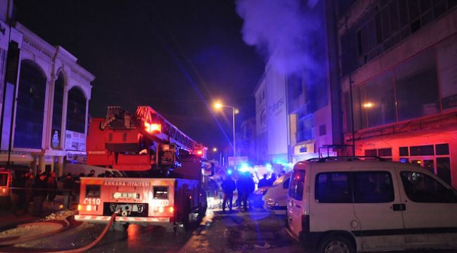 Başkentte korkunç yangın: 5 ölü!