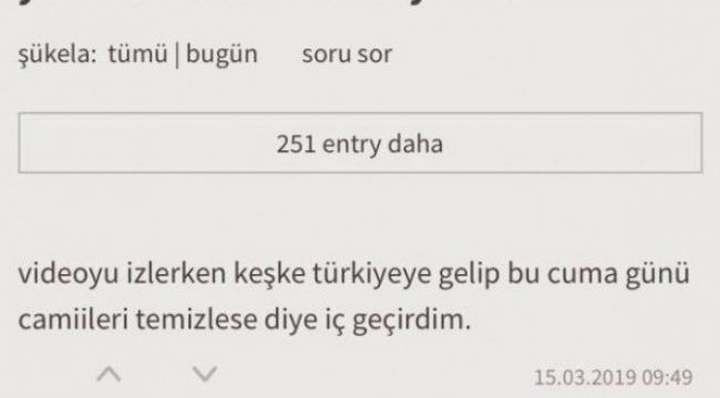 Cami Katliamını Öven Ekşi Sözlük Yazarı Tutuklandı