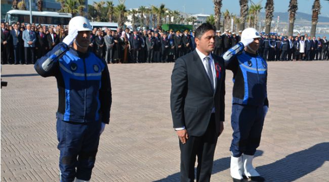 ÇANAKKALE ŞEHİTLERİ ALİAĞA’DA ANILDI
