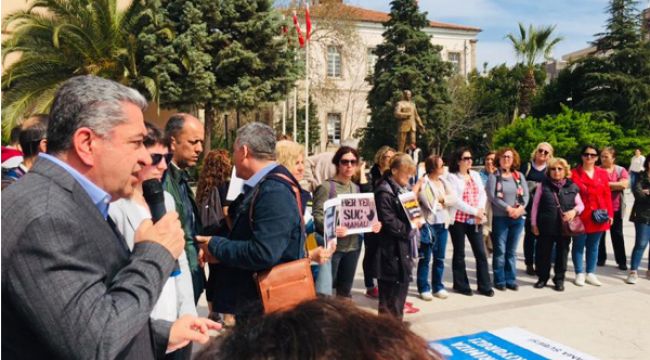 "ÇOCUKLARIMIZIN ÜZERİNDEN ELLERİNİZİ ÇEKİN"