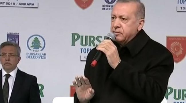 Cumhurbaşkanı Erdoğan Ankara'da konuşuyor