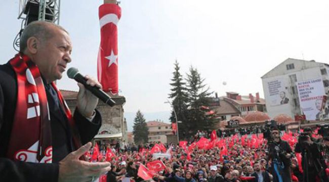 Cumhurbaşkanı Erdoğan’dan Bolu mitinginde önemli açıklamalar